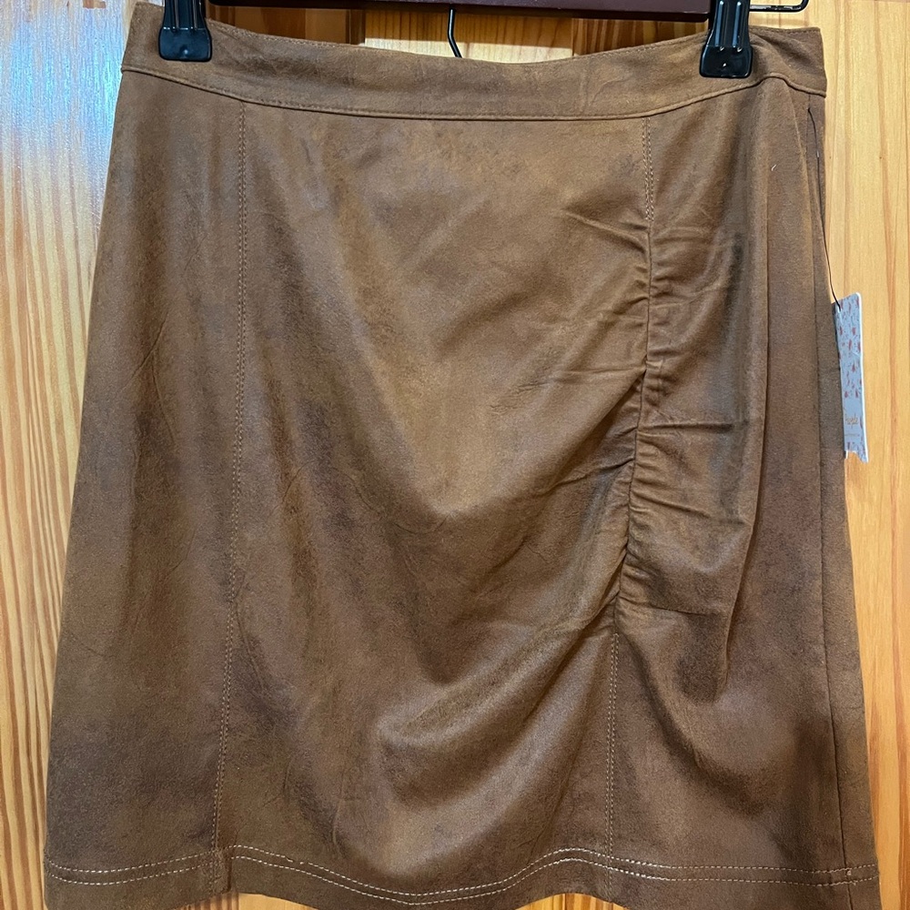 Free People suede mini skirt NWT - Picture 4 of 11